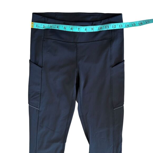 Lululemon Women's Pull-On Stretch Speed Up Tight Luxtreme Leggings Black Size 6 - Picture 8 of 9